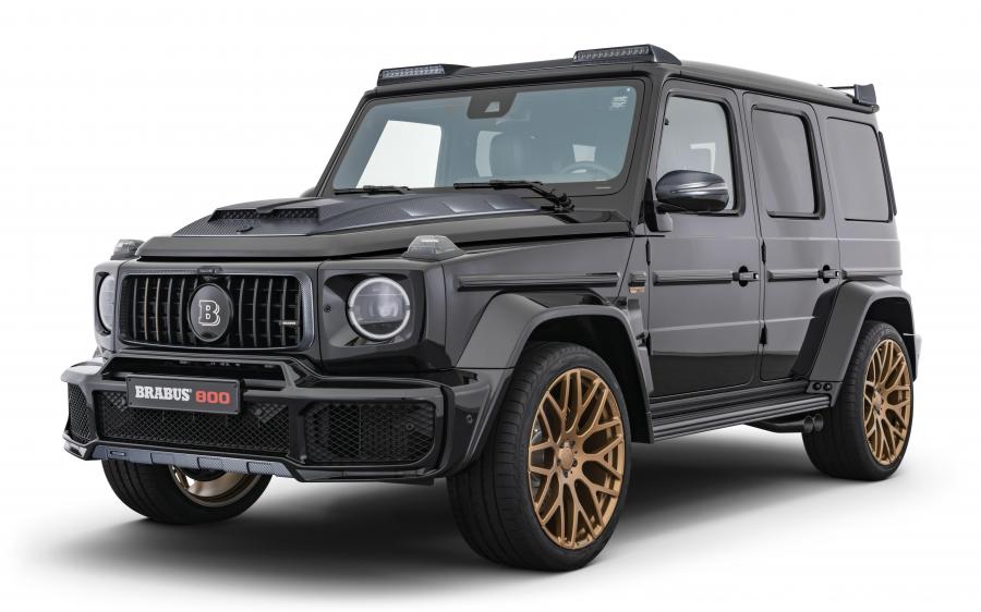 Mercedes-AMG G63 800 Black & Gold by Brabus (W463) '2020